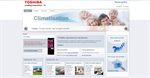 Refonte du site internet Toshiba Climatisation France