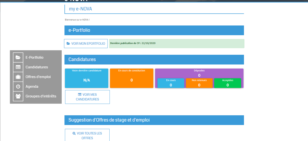 e-NOVA : Nouvel Outil pour la Valorisation des Acquis pour E2C Marseille